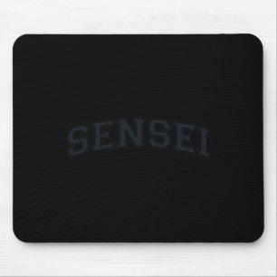 Sensei Martial Arts Teacher Karate Instructor - Bl Mouse Mat