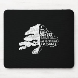 Sensei Tumbler Appreciation Thank You Karate Teach Mouse Mat