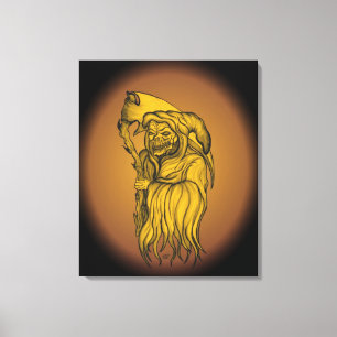 Sensenmann - The Death Canvas Print