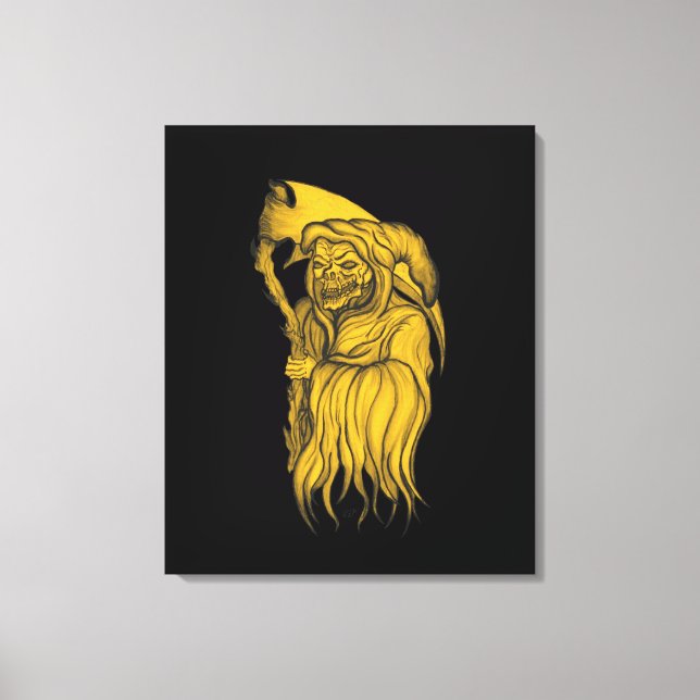 Sensenmann - The Death Canvas Print (Front)