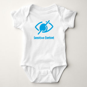 Sensitive Content - Policy Violation Notice Baby Bodysuit