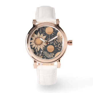 Sensitive feminine flattery stamps boho chic watch