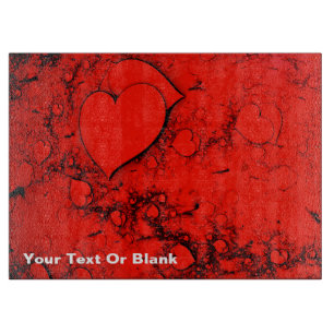 Sensitive Hearts Cutting Board
