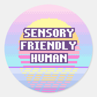 Sensory Friendly Human Neurodivergent Sticker