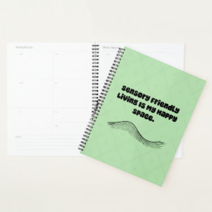 Sensory Friendly Living Happy Space Neurodivergent Planner