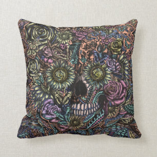 Sensory Overload Skull Cushion