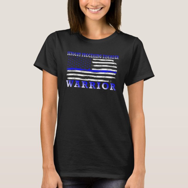 Sensory Processing Disorder Awareness  Unicorn 1 T-Shirt (Front)