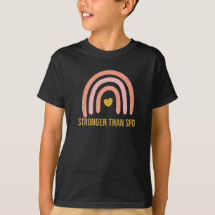 Sensory Processing Disorder SPD Awareness Warrior T-Shirt