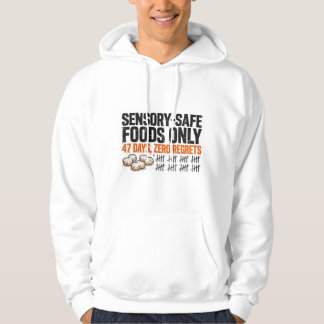 Sensory-Safe Foods Only Funny ADHD Hoodie