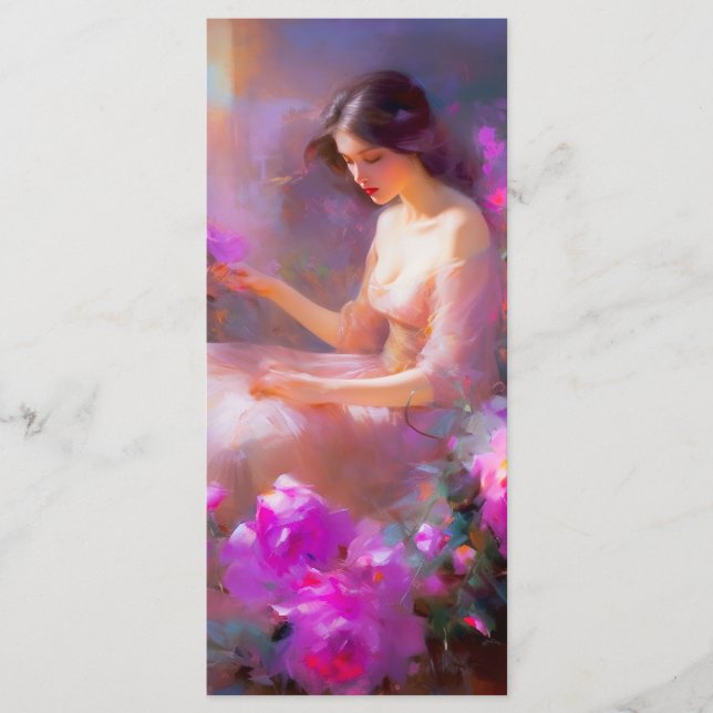 Sensual Elegance Bookmark  Menu (Front)