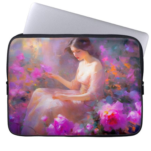 Sensual Elegance  Laptop Sleeve (Front)
