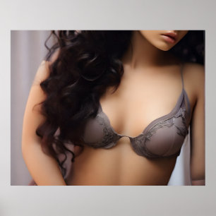 Sensual fashion woman poster