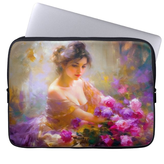 Sensual Portrait Laptop Sleeve (Front)