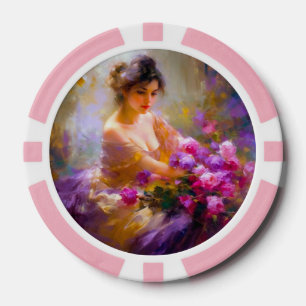 Sensual Portrait Poker Chips