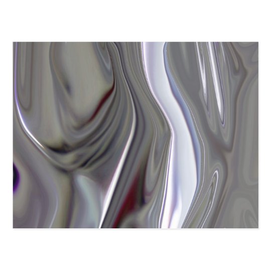 Sensuous Silver Postcard