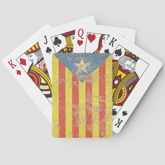 Sensuya Estelada Blava Antiga Playing Cards (Back)