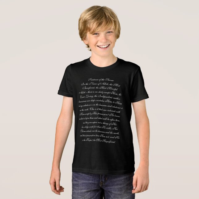 Sentence of the Throne Tri-Blend Shirt (Front Full)