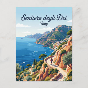 Sentiero degli Dei Italy Postcard