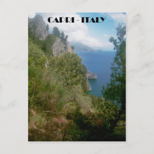 Sentiero dei Cacciatori, Isle of Capri postcard