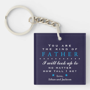 Sentimental Father's Day or Birthday Key Ring