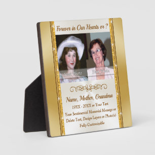 Sentimental Gifts for Someone who Lost a Loved One Plaque