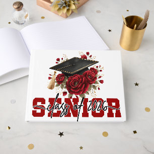 Sentimental Graduation Guest Book