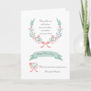 Sentimental Nurses Day Thank You Card