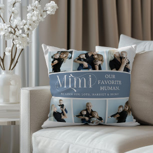 Sentimental Photo Collage Mimi Keepsake Cushion