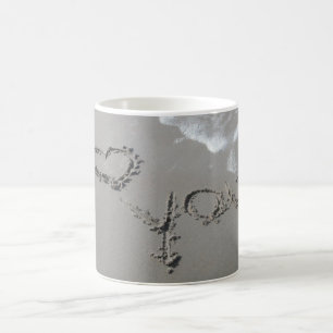 Sentiments in the Sand Coffee Mug