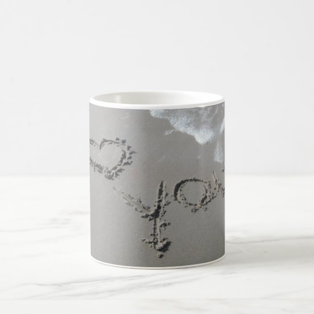 Sentiments in the Sand Coffee Mug (Center)