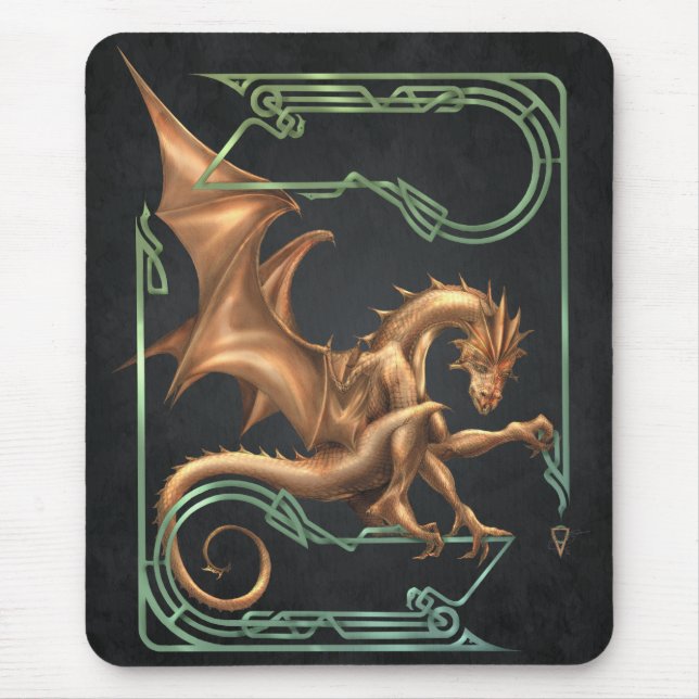 Sentinel Dragon Mouse Mat (Front)