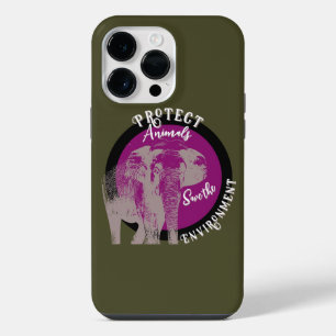 Sentinel of Harmony: A Call to Conservation iPhone 14 Pro Max Case
