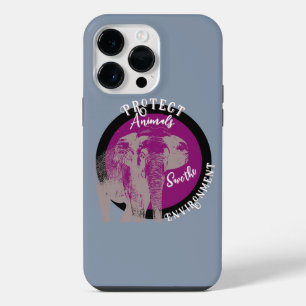 Sentinel of Harmony: A Call to Conservation iPhone 14 Pro Max Case