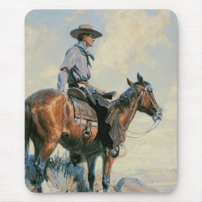 Sentinel of the Plains Mouse Mat (Front)