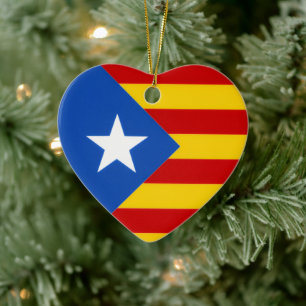 Senyera Estelada Ceramic Tree Decoration