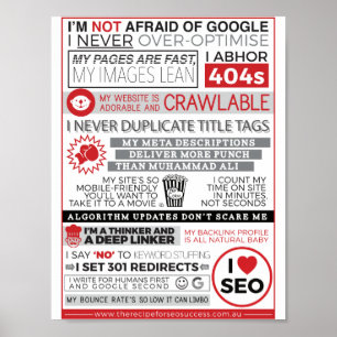 SEO Manifesto Poster