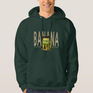 Seoul Banana Milk Cafe Korean Retro Streetwear Hoodie