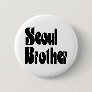 Seoul Brother 6 Cm Round Badge