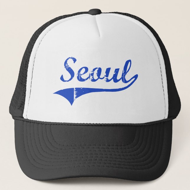 Seoul City Classic Trucker Hat (Front)