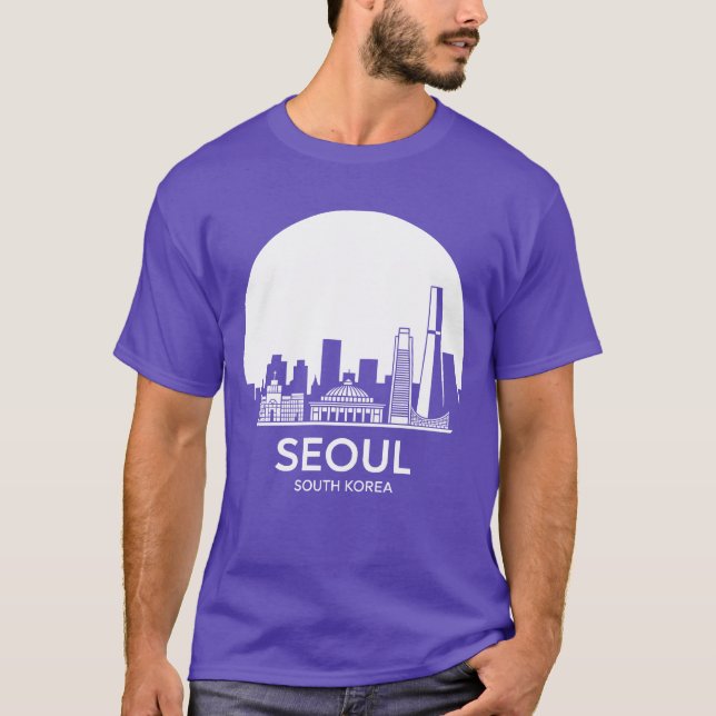Seoul City South Korea vintage T-Shirt (Front)