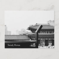 seoul korea photography postcard