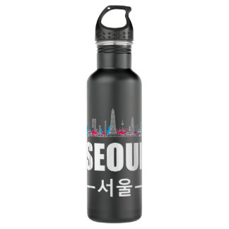 Seoul Kpop South Korea Korean Pop Gift  710 Ml Water Bottle
