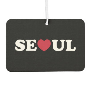 Seoul Love Heart Car Air Freshener
