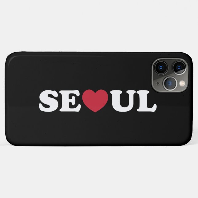 Seoul Love Heart Case-Mate iPhone Case (Back (Horizontal))