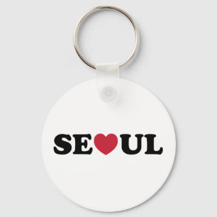 Seoul Love Heart Key Ring