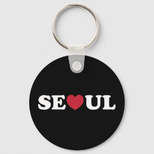 Seoul Love Heart Key Ring