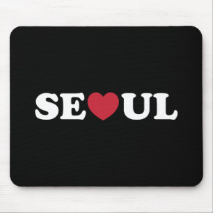 Seoul Love Heart Mouse Mat