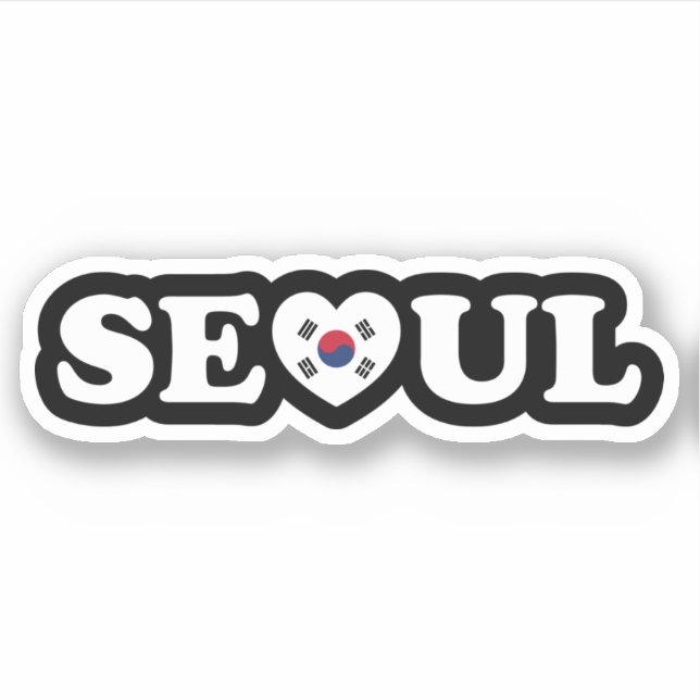 Seoul Love Heart Taegeukgi Flag (Front)