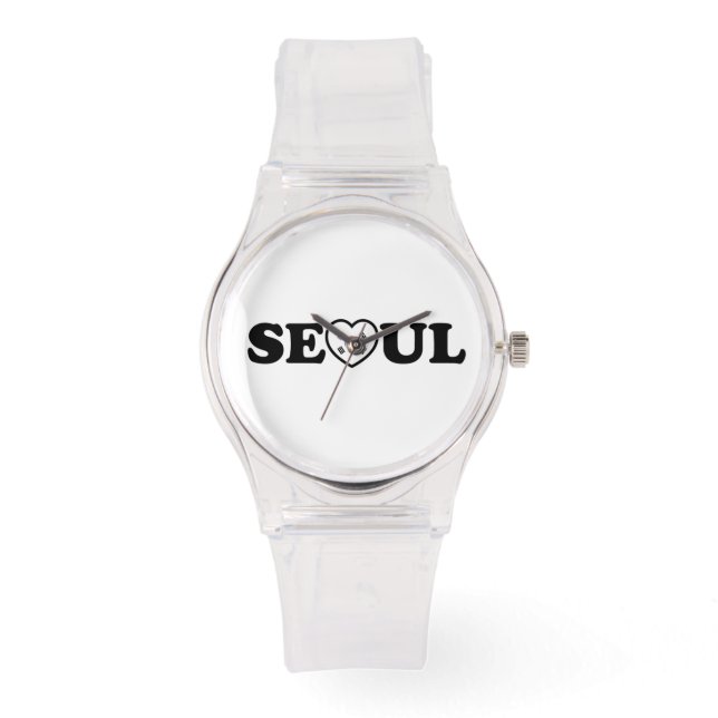 Seoul Love Heart Taegeukgi Flag Watch (Front)