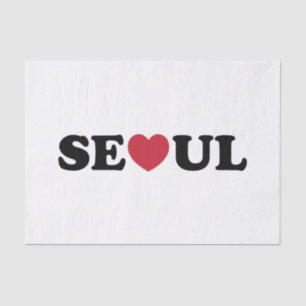 Seoul Love Heart Tissue Paper